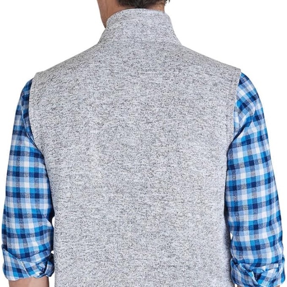Chaps Sleeveless Grey Vest - Picture 7 of 7